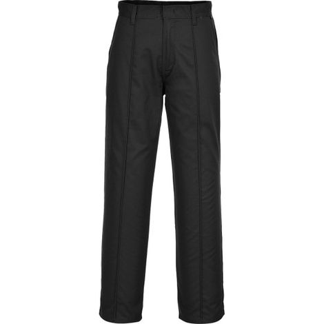 Pantalones Preston alto cierre por gancho aspecto entallado 2885 44 pulgadas Negro