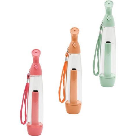 Pack de 3 Brumisateur Rechargeable Vaporisateurs Deau Rechargeable Brumisateur Eau Visage Flacon Pulvérisateur À Brume Fine Vaporiser Portable Vaporiser L'eau Pour Course Randonnée Sport (1/5)