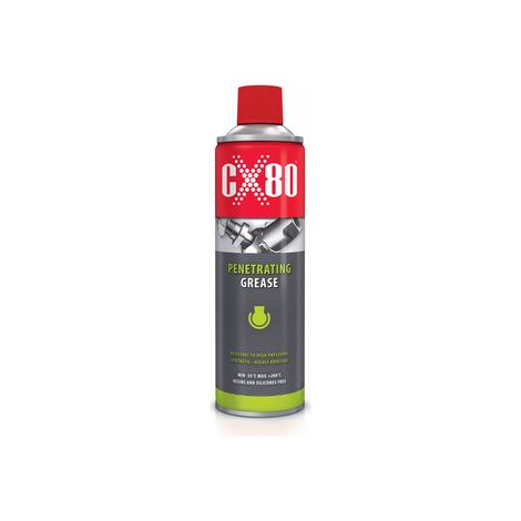 Lubricante penetrante incoloro en aerosol 240°C 500 ml CX80
