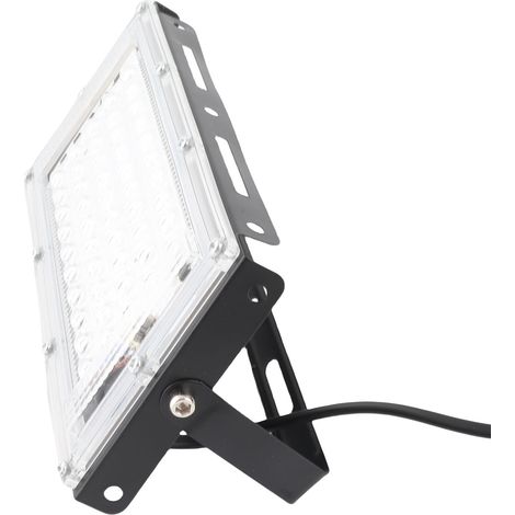 Projecteur UV 395 nm 50 W étanche IP66 pour extérieur, lampe UV haute puissance pour soirées fluo, collage de résine et séchage de peinture. (1/5)