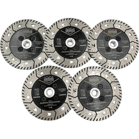 Trennscheibe Diamant M14 Doppelseitig Schneiden Beton Granit 5 115mm (1/5)