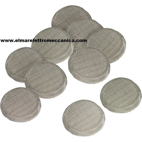 WALBRO 10 pz Filtrino adattabile per carburatori Walbro a membrana per foro diametro 8 mm 350284
