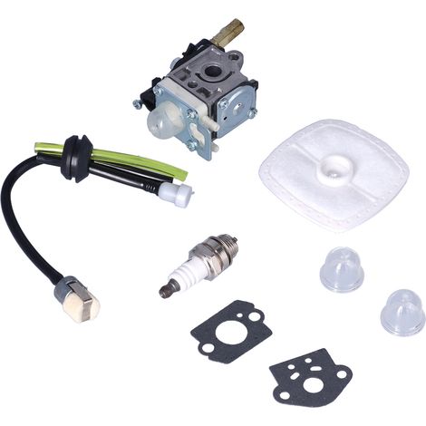 ZAMA Vergaser-Reparatursatz mit Luftfilter und Schläuchen für GT200, GT201i, HC150, HC151 Kettensägen – Aluminium- und Kunststoffbaugruppe, kompatible Modelle enthalten (1/4)