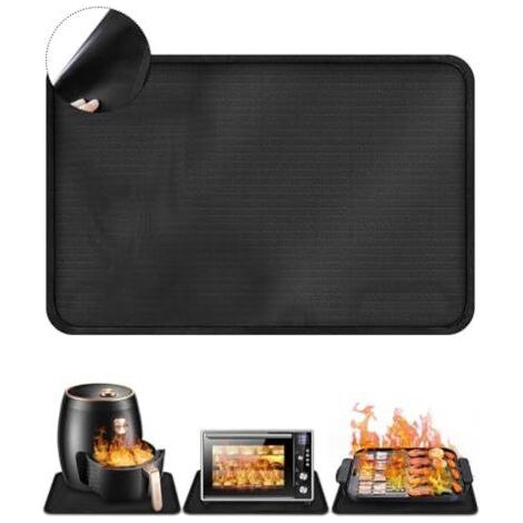 Heat-resistant silicone mat, 60 x 40 cm, fireproof and non-slip, for kitchen, work surface and baked goods