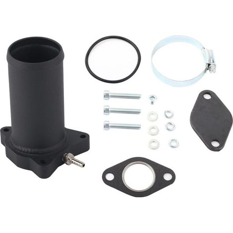 Vanne EGR, tuyau de remplacement de vanne EGR, compatible avec le kit de suppression EGR pour moteurs diesel 1.9 TDI 130/160 ch (57 mm). (1/5)
