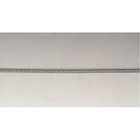 Cable acero galvanizado rollo - 5 mm. / 25m.