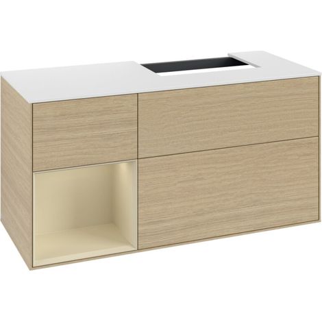 Villeroy & Boch G141HJPC Armoire sous lavabo Finion G14 (1/3)