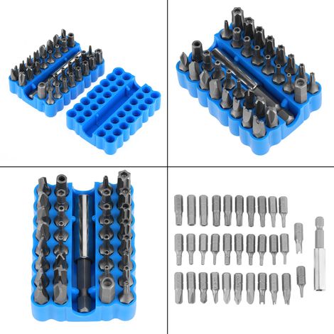Kit de réparation de tournevis de précision creux multifonctionnels de 33 pièces (1/5)