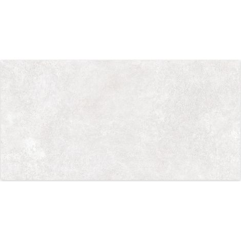 Carrelage effet Béton Blanc Lin 151x75,5x0,9 cm In&Out Sorelan - Sol et mur intérieur et Sol extérieur (vendu par carton de 1,14 m²) - RO'MA CARRELAGE