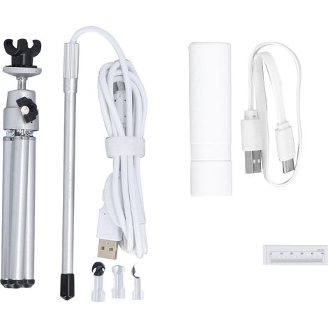 Endoscope sans fil WiFi étanche IP67 Caméra d'inspection de tuyaux avec réglage de mise au point et lumières LED (1/5)
