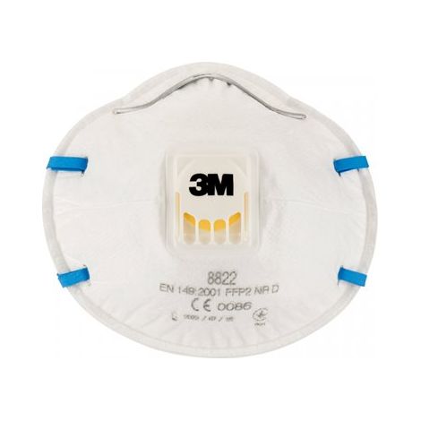 Mascarilla de Protección Respiratoria 3M FFP2 3 Piezas (3 Unidades)