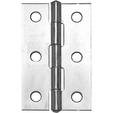 CHARNIÈRE INOX ÉTROITE 40x25 mm