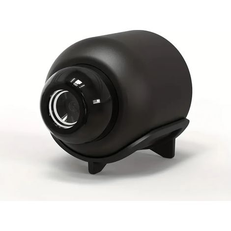 Mini caméra de sécurité WiFi 2,4 GHz, vision nocturne et surveillance à distance, 1080p, sans zoom. (1/5)
