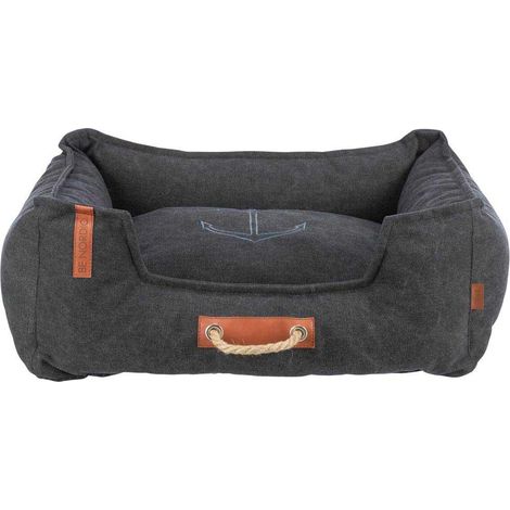 Trixie Be Nordic Föhr cama para perro gris confortable