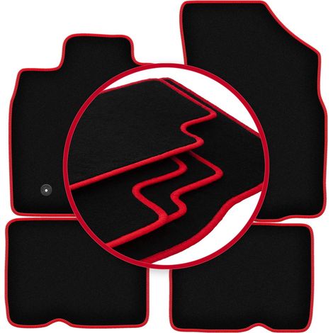 Tapis de voiture CARLUX-RED pour : Dacia Duster I SUV 4x4 (2010-2018)