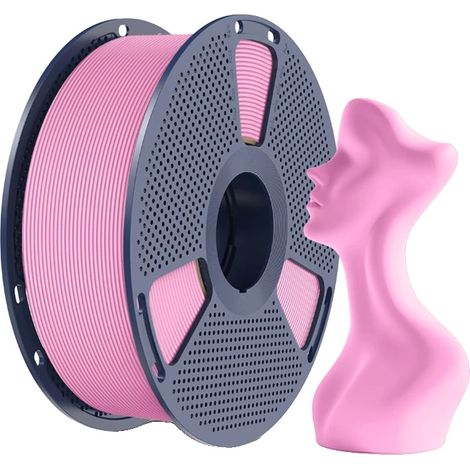 Filamento PETG, stampa ad alta velocità, finitura opaca, rosa (1/2)