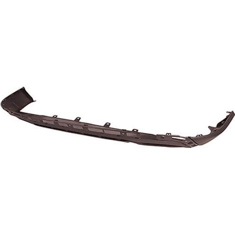 Spoiler de pare-choc arrière inférieure noir Mercedes Classe M (W166) 2011-2015