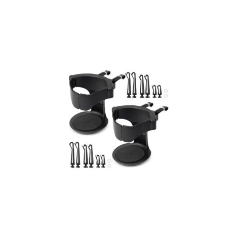 Porte-Gobelet Voiture - 1 pièce, Porte-Gobelet Voiture Clip Ventilation - Noir, Pour Café/Canettes/Cendriers (1/5)