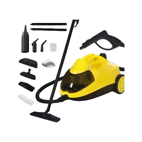 Pulitore a vapore, alta temperatura, multifunzionale, GIALLO (1/2)