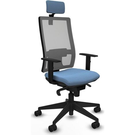 Piqueras et Crespo Horna chaise bureau bleu ciel confortable (1/3)