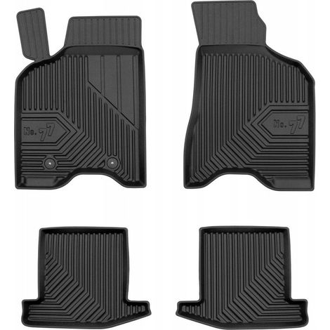 Alfombrillas, tapetes de puerta, tapetes de goma, bandejas para VW Lupo 1998-2005 77 (1/5)