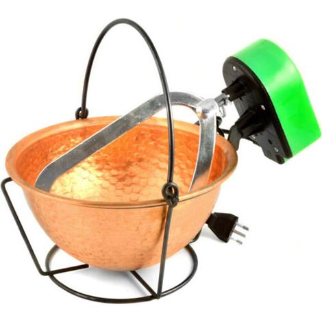 Polentina de cobre redonda martillada Fe L 4,0 cm 24