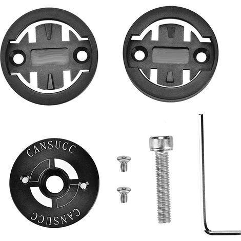 Support de Vélo de Route pour Ordinateur de Cyclisme et Chronomètre - Compatible Bryton (Noir) (1/5)