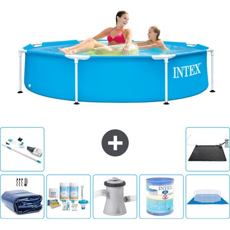 Intex Piscine Tubulaire Ronde - 244x51 cm - 8-pièces  S31451 (1/5)