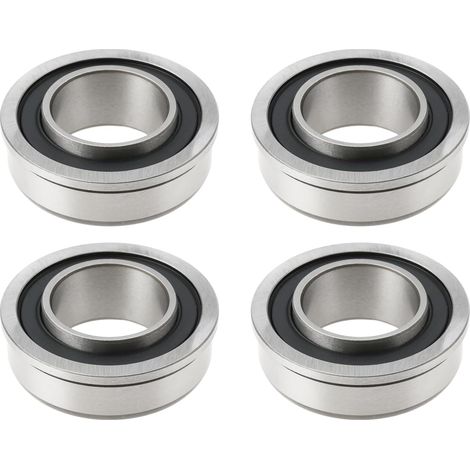 4 Roulements de Roue Avant pour Tondeuse à Gazon 604845 19x35/38x13 Mm Compatible avec SD SDX XD XDX FASTRAK (1/5)