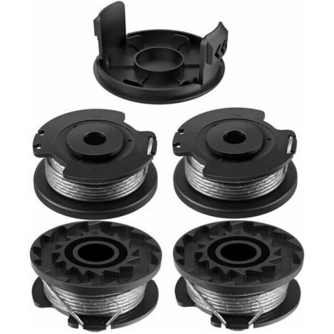 Stück Ersatzspulen F016800569 für Bosch EasyGrassCut Rasenmäher, Ersatzspulen für Freischneider F016800385 Kompatibel mit ART 23SL und ART 26SL (4 Stück + 1 Stück) FLITI