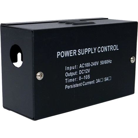 Netzteil für Zutrittskontrollgeräte, Spannung 12 V DC, Stromstärke 5 A, Metallgehäuse SecureEntry-PS30-5A (1/5)