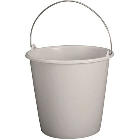 SEAU MÉNAGE 10L GRADUÉ BLANC P. RIVS10