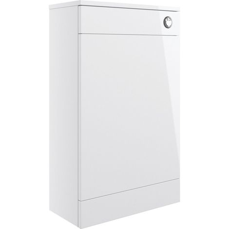 Signature Aalborg Back to Wall WC Toilet Unit 500mm Wide - White Gloss (1/3)