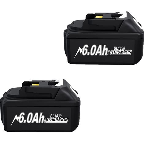 Batterie 18V, capacité 6,0Ah, certifiée FCC et RoHS (1/2)