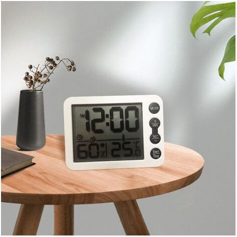 Calendrier Réveil Horloge Numérique Avec Date Jour et Heure (1/5)