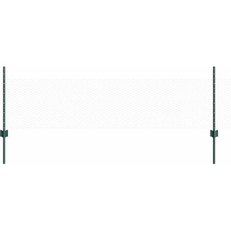 Maison Exclusive - Geschweißter Drahtzaun 100 x 0,5 m (B x H)