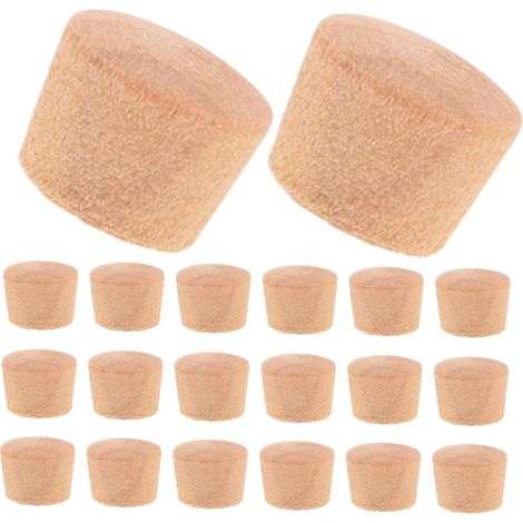 50 Bouchons de Trous en Bois, Bouchons Coniques pour Vis, Légers et Faciles à Remplacer, pour Armoires, Tables et Pieds de Chaise, 50 Pièces (1/5)
