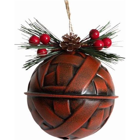 Cloche De Noël - En Acrylique - 8 Cm - Décoration Pour Arbre De Noël - Intérieur Et Extérieur - Lot De 1 (1/5)