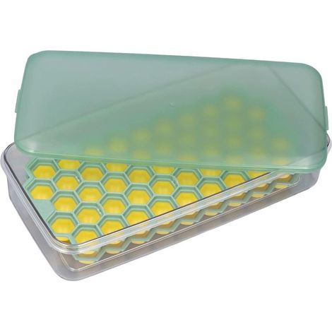 à Glaçons PP PET Bac 1,7 L Double Couche 94 Grilles avec Couvercle et (1/5)