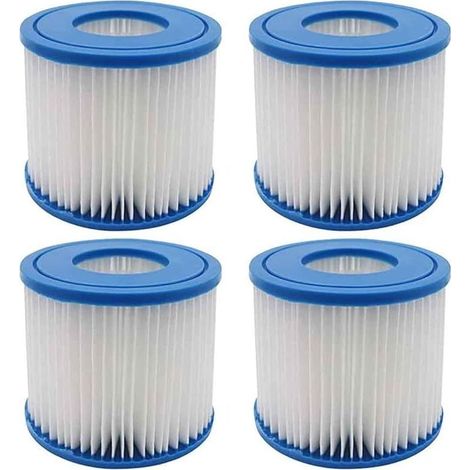 Lot de 4 filtres pour Piscine Summer Escapes Type D, Summer Waves P57100102, SFS-350 RP-350 RP-400 RP-600 RX-600… (1/5)