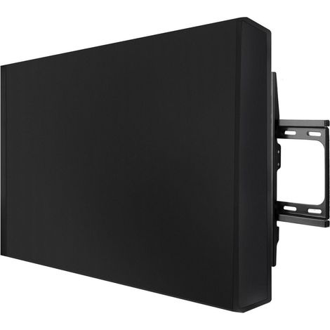 TV-Abdeckung Outdoor 55-58 Zoll, wetterfest, schwarz, 137x89x14cm (1/5)