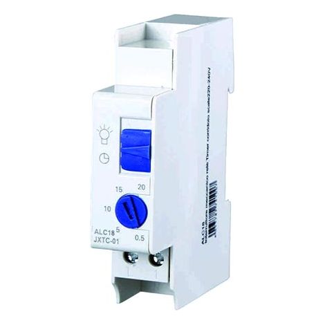 Interruttore meccanico relè timer temporizzatore luce scale e corridoio 220-240V 1 Modulo DIN Ettroit ALC18 (1/5)