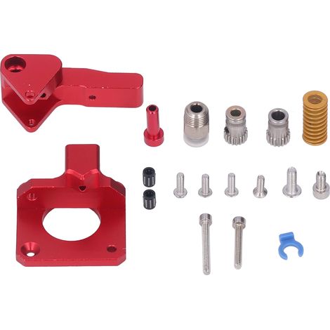 Extrudeuse d'imprimante 3D en alliage d'aluminium, extrudeuse à double engrenage pour CR10 CR10S CR10S Pro Ender 3 Ender 3 Pro Ender 5 (1/5)