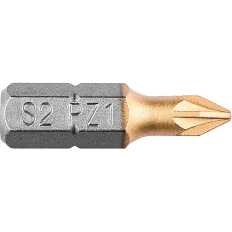 Puntas de destornillador PZ1 x 25 mm, 2 unidades. (1/2)