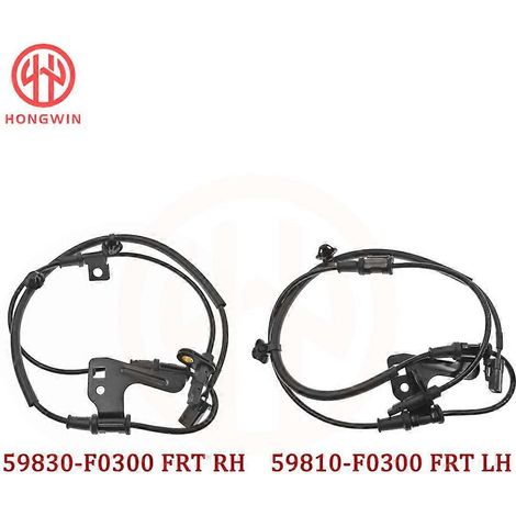 Capteur de vitesse de roue ABS avant/arrière gauche/droite pour Hyundai Elantra 2017-2020 (références : 59810-F0300, 59830-F0300, 92920-F0000, 92921-F0000). (1/5)