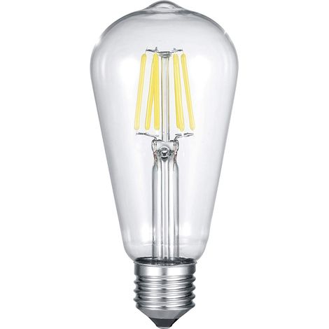 E27 Filament LED - 6 Watt, 600 Lumen, warmweiß, Ø6,4cm - nicht dimmbar (1/4)