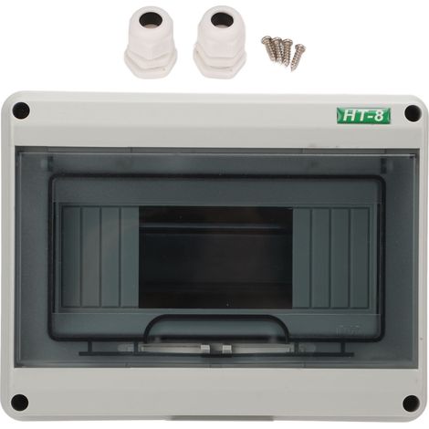 Electronic Junction Box Switching Power Supply Distribution Protection Waterproof ABS 8 Way