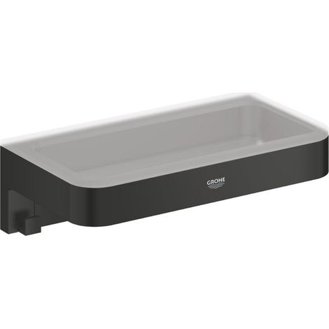 Grohe QuickFix Start Cube - Estante, longitud 20 cm, negro mate 411072430 (1/3)