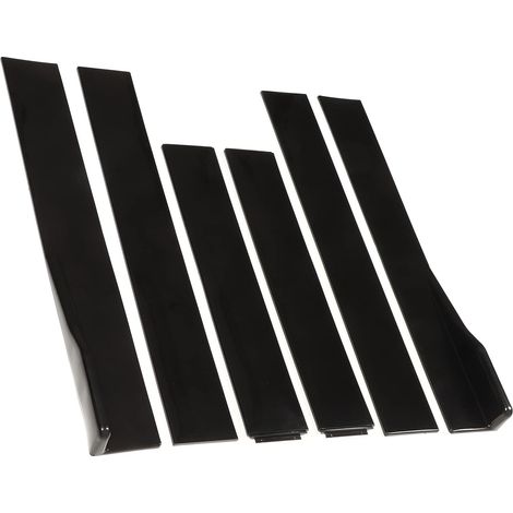 Jupes Latérales, Jupes Latérales Universelles Kit de Carrosserie pour Voitures de Voiture Universelles (1/4)