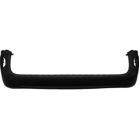 PARAURTI POSTERIORE NERO CON 4 TRACCE SENSORI CON TAPPO GANCIO TRAINO - RENAULT - Kangoo 2006 - 7701478196 - 4158800040